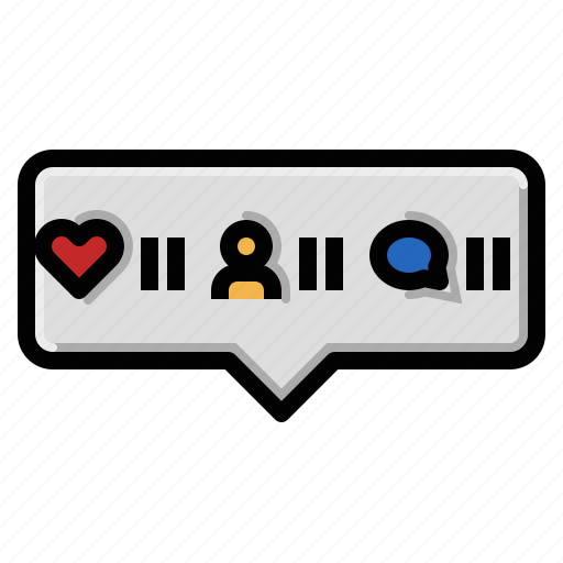 Comment, communication, like, share, social icon - Download on Iconfinder