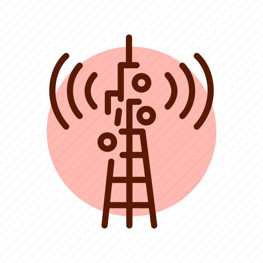 Broadcast, transmission, tower icon - Download on Iconfinder