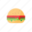 burger, fast food, food, hamburger, street 