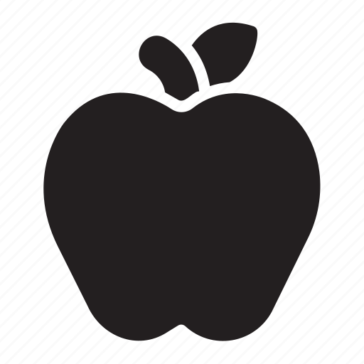 Apple, fruit, diet, vegan, food, and, restaurant icon - Download on Iconfinder