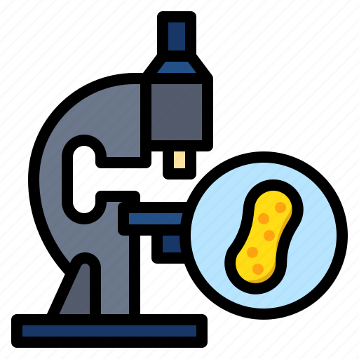 Bacteria, biology, lab, microscope icon - Download on Iconfinder
