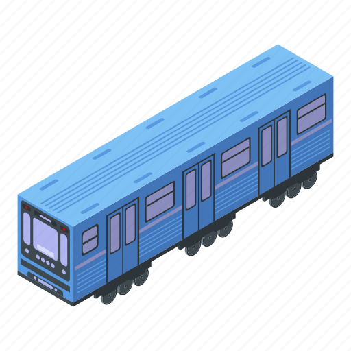 Business, car, cartoon, isometric, subway, train, wagon icon - Download on Iconfinder