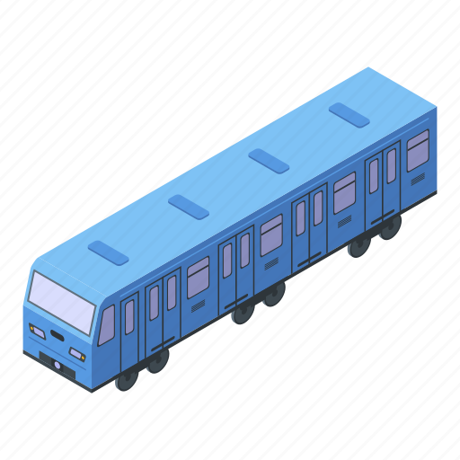 Business, car, cartoon, isometric, metro, modern, train icon - Download on Iconfinder