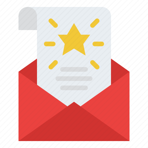 Newsletter, star, success icon - Download on Iconfinder