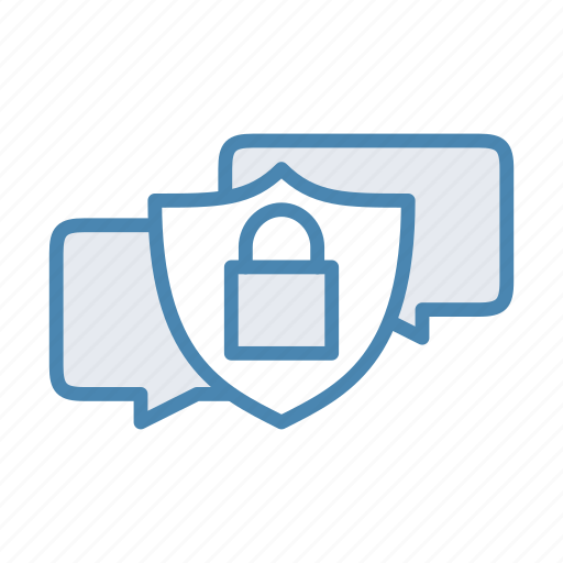 Dialog, encrypt, forum, message, protection, sms, talk icon - Download on Iconfinder