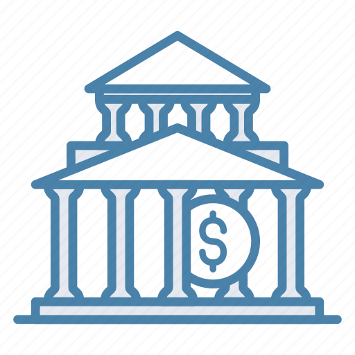 Bank, finance, financial, institution, investment, stock, treasury icon - Download on Iconfinder
