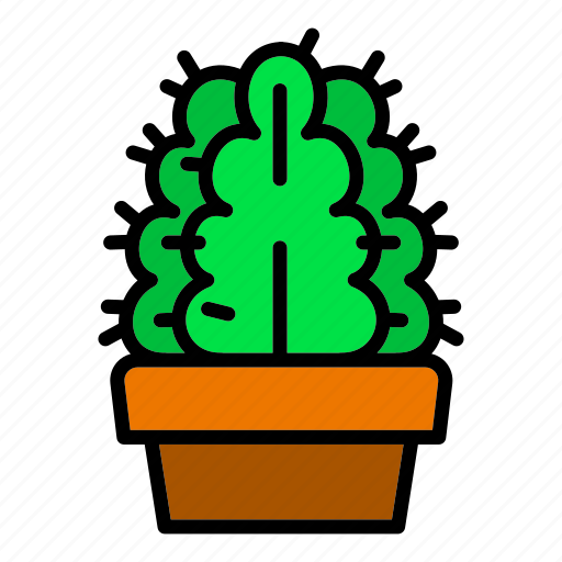 Business, cactus, exotic, floral, flower, hand, pot icon - Download on Iconfinder