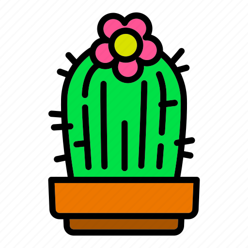 Cactus, floral, flower, hand, tree, water icon - Download on Iconfinder