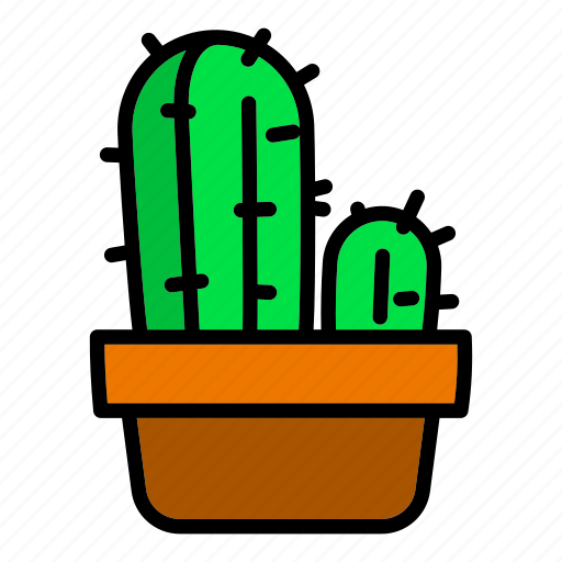 Cactus, floral, flower, hand, heart, love, tree icon - Download on Iconfinder