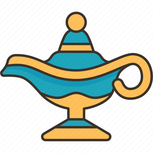 Lamp, magic, arabian, fantasy, desire icon - Download on Iconfinder