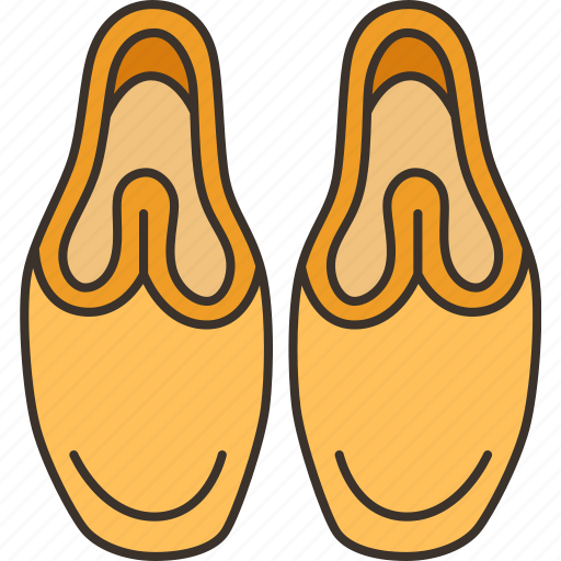 Shoes, sandal, arabic, slippers, fashion icon - Download on Iconfinder