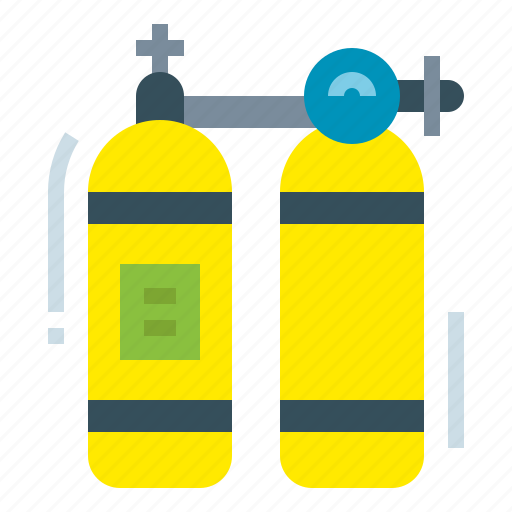 Diving, oxygen, scuba, summer, tank icon - Download on Iconfinder