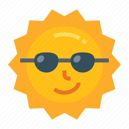 Summer, sun, sunglasses, sunlight, weather icon - Download on Iconfinder