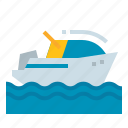 boat, motor, speedboat, transport, transportation