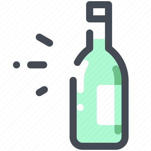Beer, bottle, drink, lemonade, soda, wine icon - Download on Iconfinder