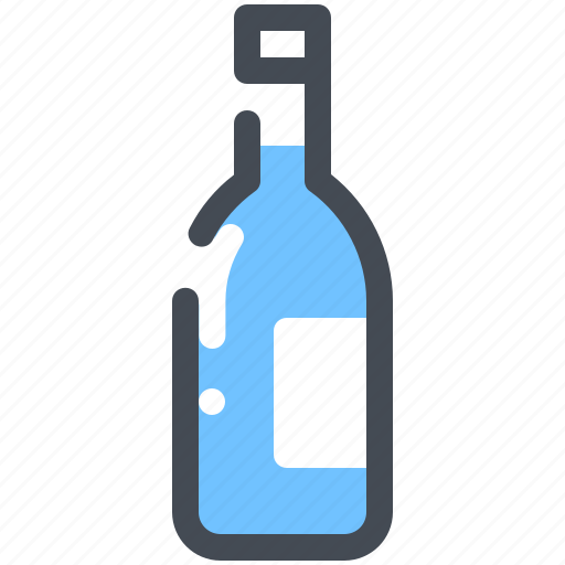 Beer, bottle, drink, lemonade, soda, wine icon - Download on Iconfinder