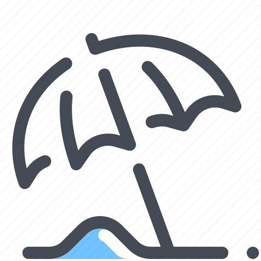 Beach, protection, sand, sun, umbrella icon - Download on Iconfinder