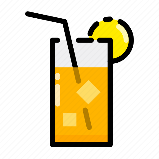 Drink, juice, orange, summer icon - Download on Iconfinder