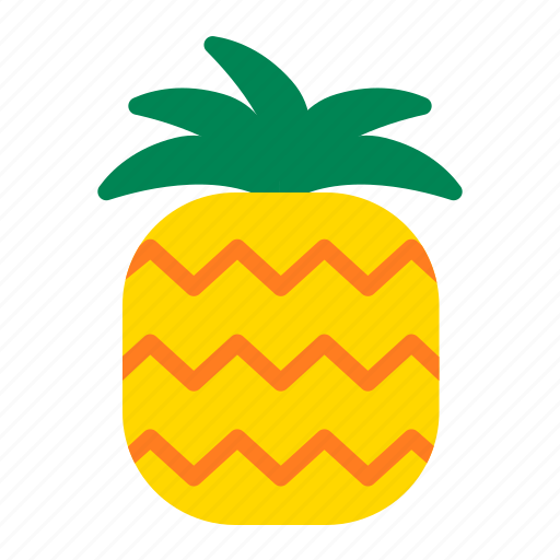 Food, fruit, pine, pineapple, summer icon - Download on Iconfinder