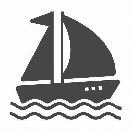 Boat, sailboat, sailing, summer, yacht icon - Download on Iconfinder