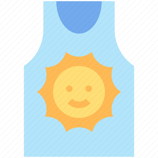 Clothes, clothing, fashion, shirt, summer, sun icon - Download on Iconfinder