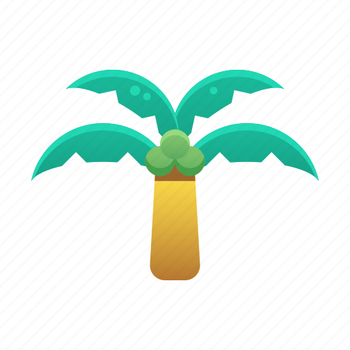 Coconut, holiday, sea, summer, travel, tree, vacation icon - Download on Iconfinder