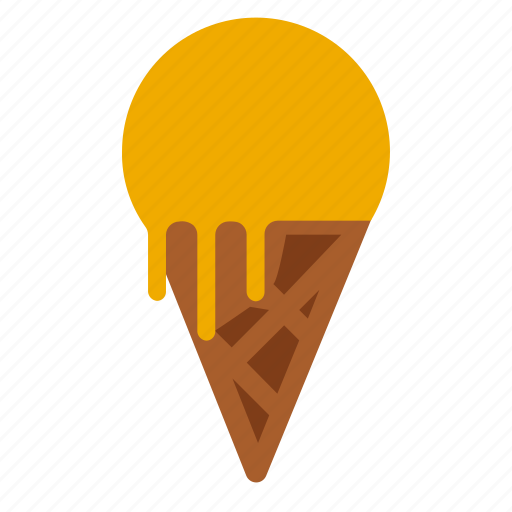 Cone, dessert, ice cream, summer icon - Download on Iconfinder