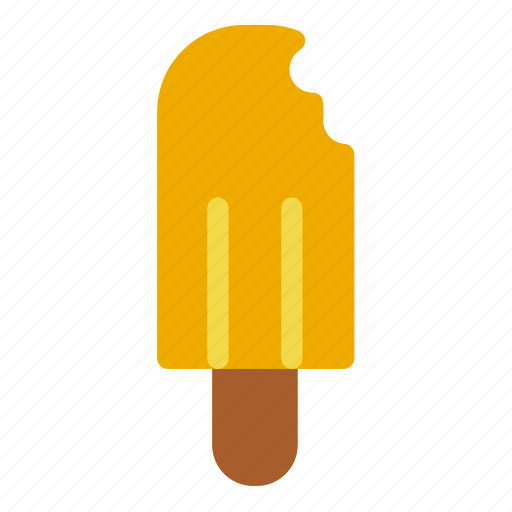 Bite, ice, popsicle, popsicle stick, summer icon - Download on Iconfinder