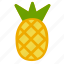 fruit, pineapple, summer 