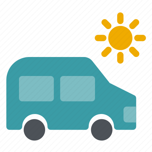 Car, summer, sun, transportation, vacation icon - Download on Iconfinder