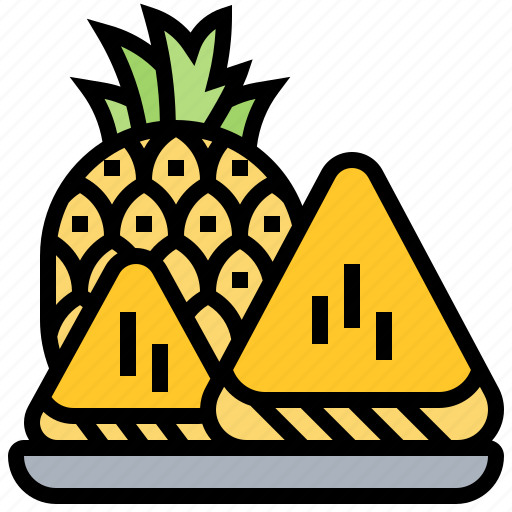 Dessert, fruits, pineapple, refreshment, sweet icon - Download on Iconfinder