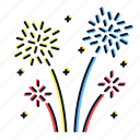 celebration, festival, fireworks, party