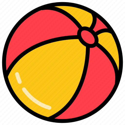 Ball, beach, game, sport, sports, summer, vacation icon - Download on Iconfinder
