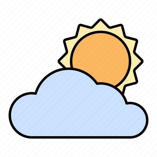 Summer, sun, cloud, cloudy icon - Download on Iconfinder