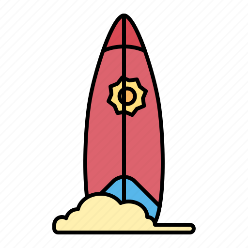 Summer, surfing, surfboard, board icon - Download on Iconfinder