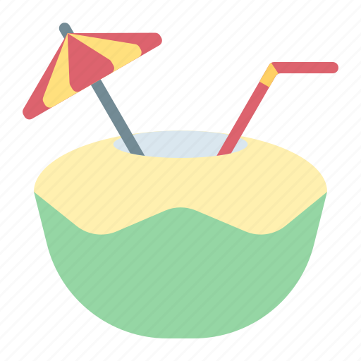 Drink, coconut, summer icon - Download on Iconfinder