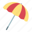 summer, umbrella, hot, rain 