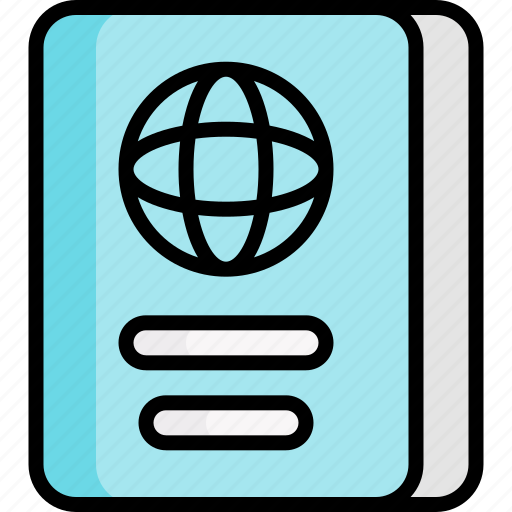 Passport, travel, book, document, holiday, vacation icon - Download on Iconfinder
