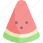 watermelon, sweet, popsicle, fruit, food, summer 