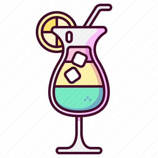 Cocktail, alcohol, glass, summer, tourism, vacation, holiday icon - Download on Iconfinder