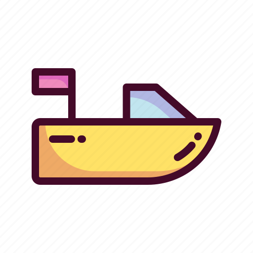 Boat, sailboat, ship, yacht, transportation icon - Download on Iconfinder