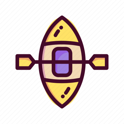 Canoe, sport, kayak, water, summer icon - Download on Iconfinder