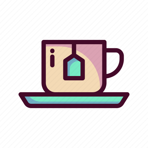 Tea, mug, leaf, drink, hot icon - Download on Iconfinder