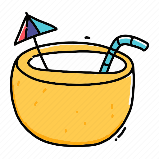 Summer, coconut, drink, beverage, beach icon - Download on Iconfinder