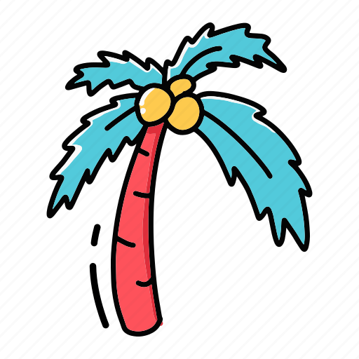 Summer, palm, beach, nature, tree icon - Download on Iconfinder