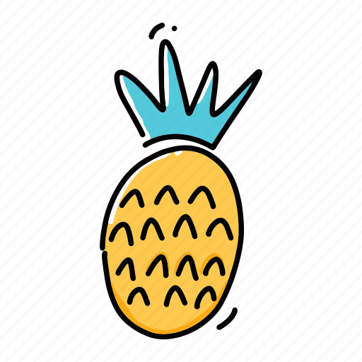 Pineapple, fruit, tropical, summer icon - Download on Iconfinder