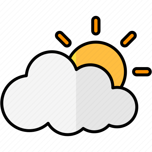 Cloudy, weather, summer, cloud icon - Download on Iconfinder