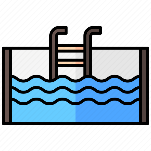 Pool, swimming, water, swimming pool icon - Download on Iconfinder