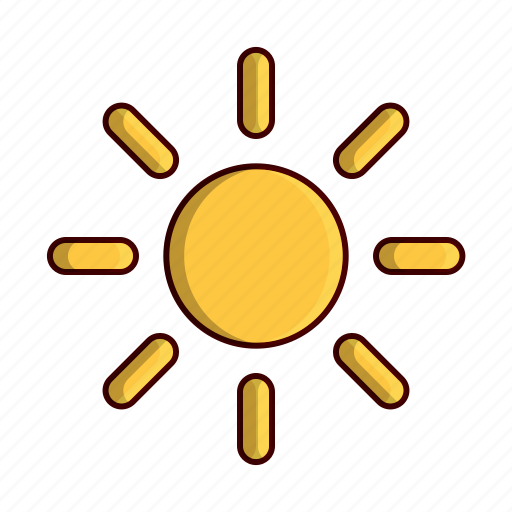 Sun, summer, beach, vacation, holiday, weather icon - Download on Iconfinder