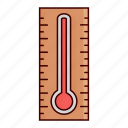 thermometer, temperature, weather, sun, summer, beach